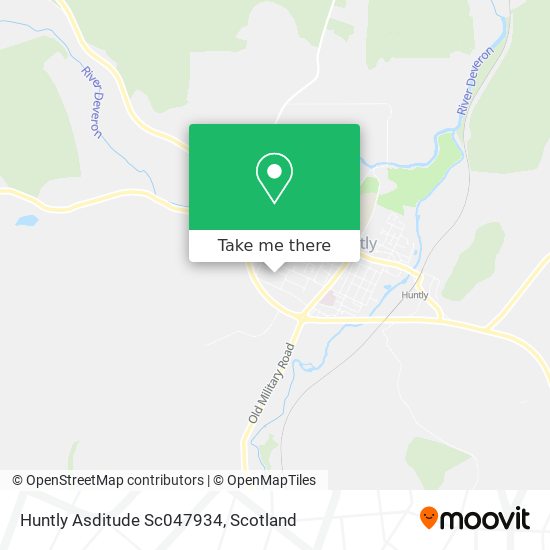 Huntly Asditude Sc047934 map