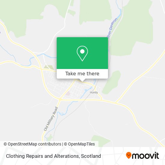 Clothing Repairs and Alterations map