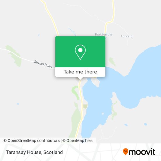 Taransay House map
