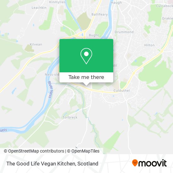 The Good Life Vegan Kitchen map
