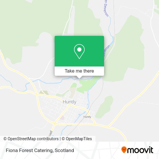 Fiona Forest Catering map