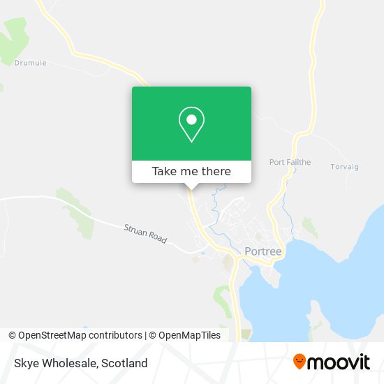 Skye Wholesale map