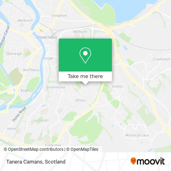 Tanera Camans map