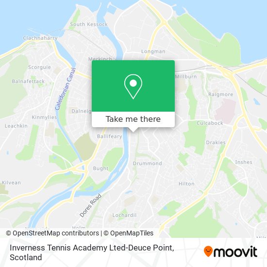Inverness Tennis Academy Lted-Deuce Point map