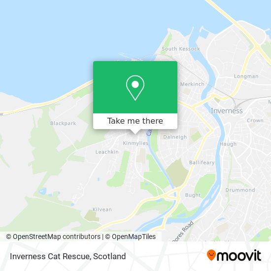 Inverness Cat Rescue map