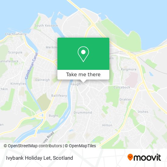 Ivybank Holiday Let map