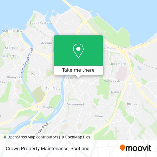 Crown Property Maintenance map
