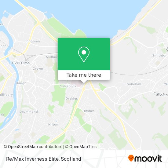 Re/Max Inverness Elite map