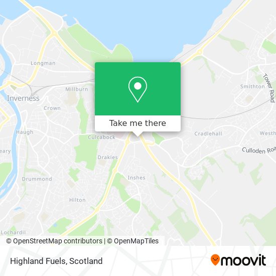 Highland Fuels map