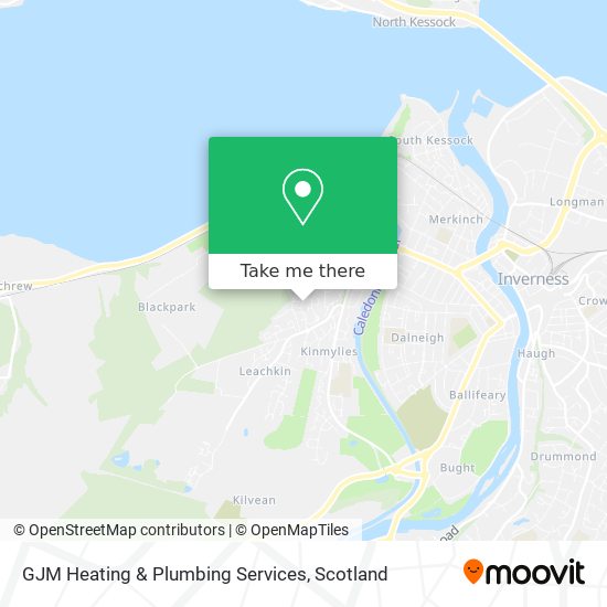 GJM Heating & Plumbing Services map