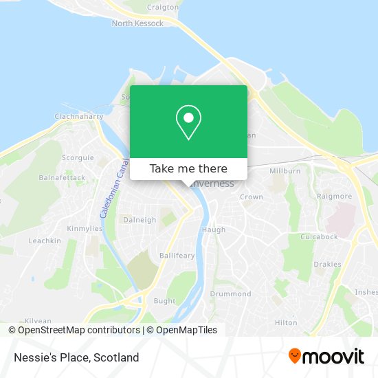 Nessie's Place map