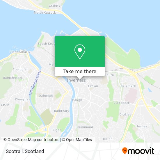 Scotrail map