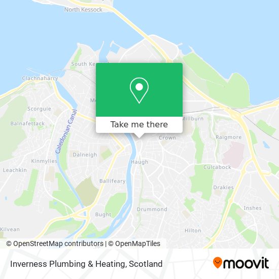 Inverness Plumbing & Heating map