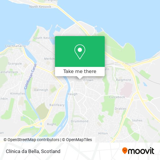 Clínica da Bella map