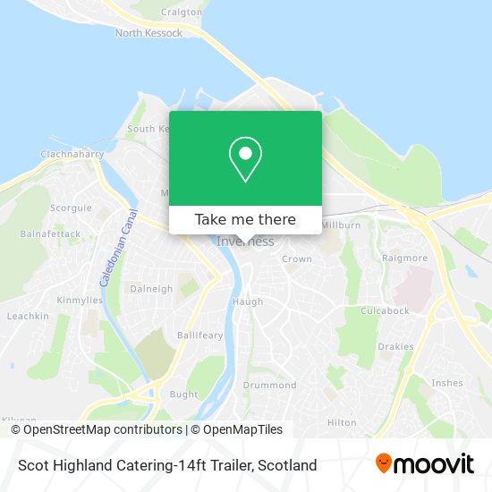 Scot Highland Catering-14ft Trailer map