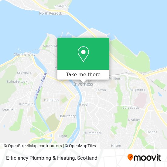 Efficiency Plumbing & Heating map