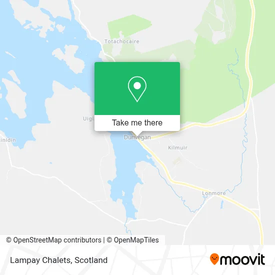Lampay Chalets map
