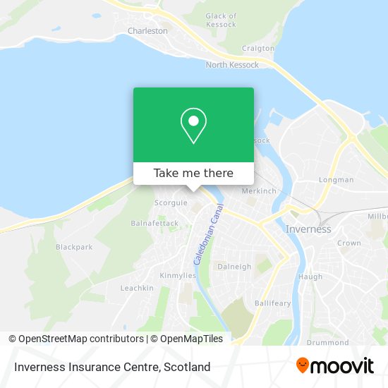 Inverness Insurance Centre map