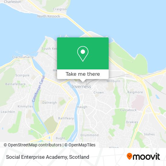 Social Enterprise Academy map