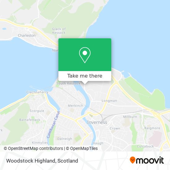 Woodstock Highland map