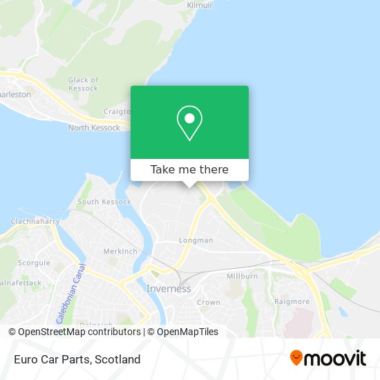 Euro Car Parts map