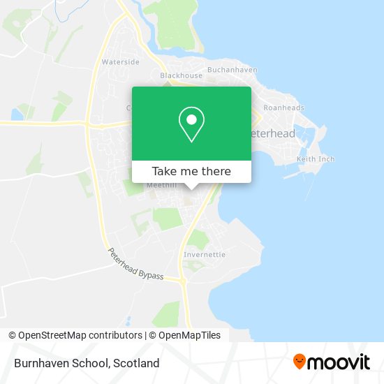 Burnhaven School map
