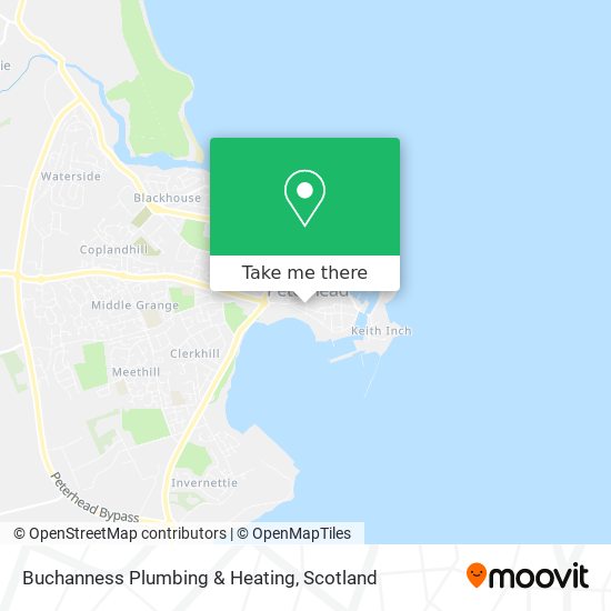 Buchanness Plumbing & Heating map