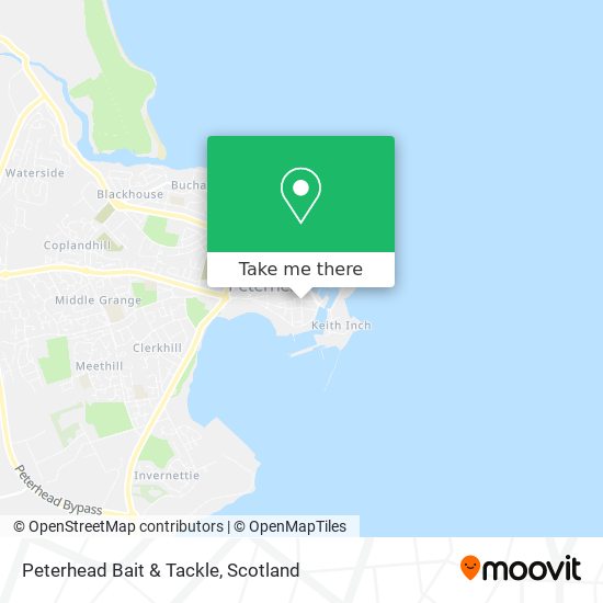 Peterhead Bait & Tackle map