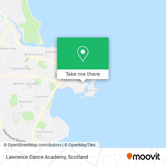 Lawrence Dance Academy map