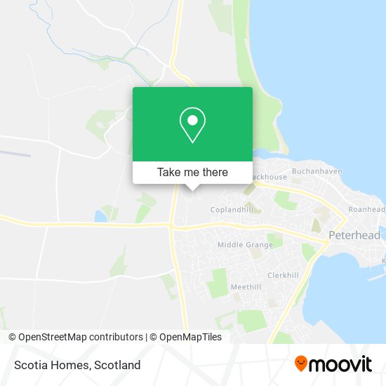 Scotia Homes map