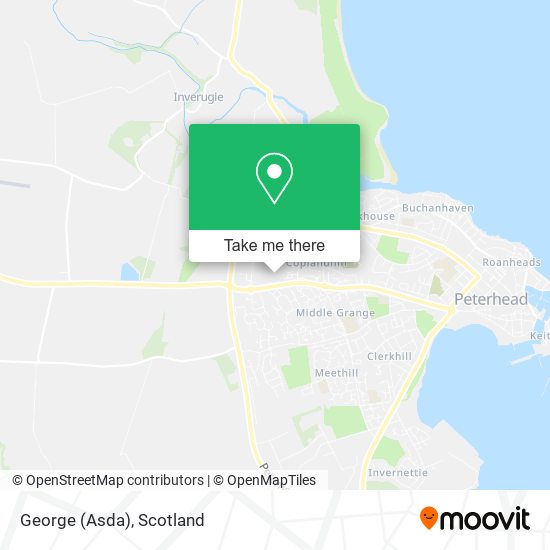 George (Asda) map