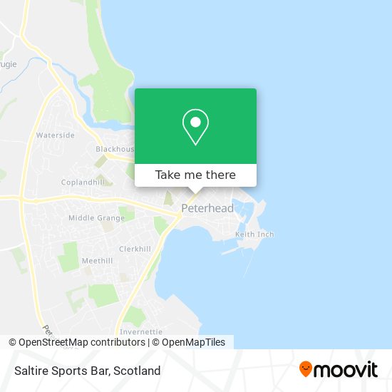 Saltire Sports Bar map