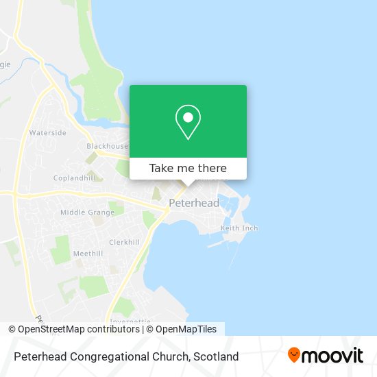 Peterhead Congregational Church map