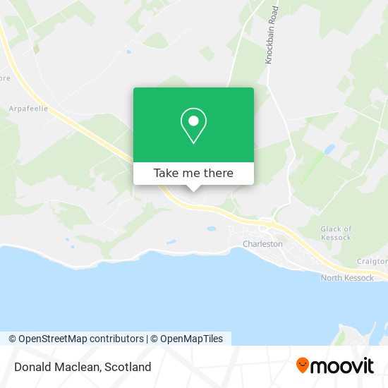 Donald Maclean map