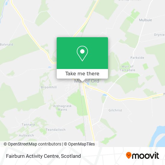 Fairburn Activity Centre map