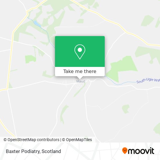 Baxter Podiatry map