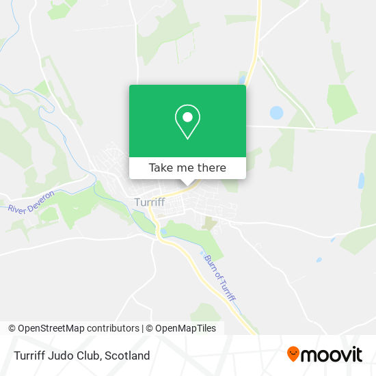 Turriff Judo Club map