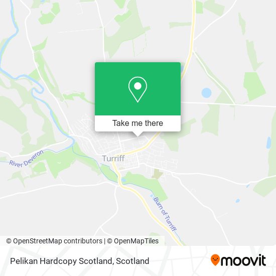 Pelikan Hardcopy Scotland map