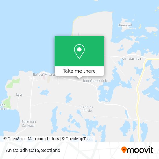 An Caladh Cafe map