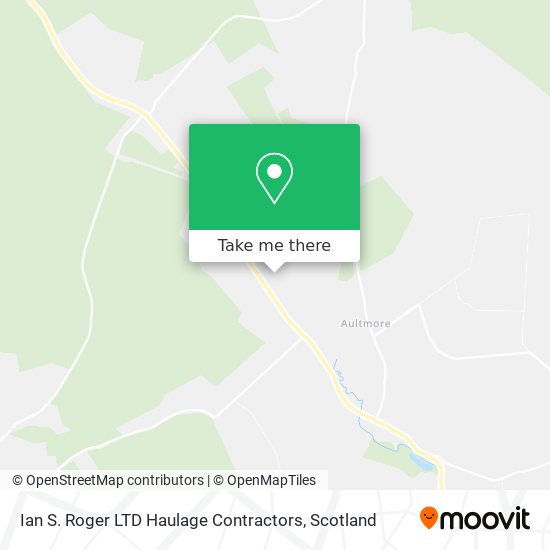 Ian S. Roger LTD Haulage Contractors map