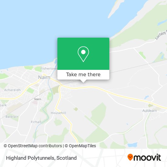 Highland Polytunnels map