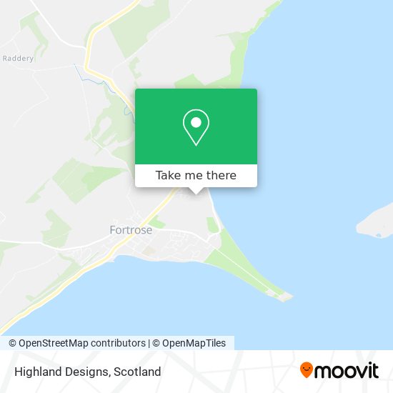 Highland Designs map