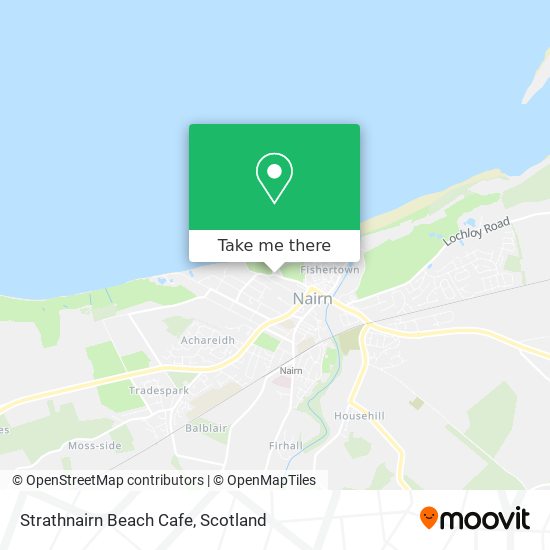 Strathnairn Beach Cafe map