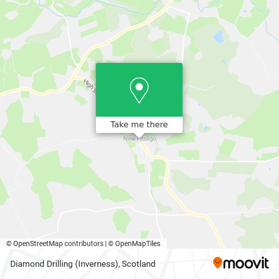 Diamond Drilling (Inverness) map