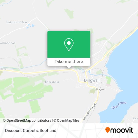 Discount Carpets map