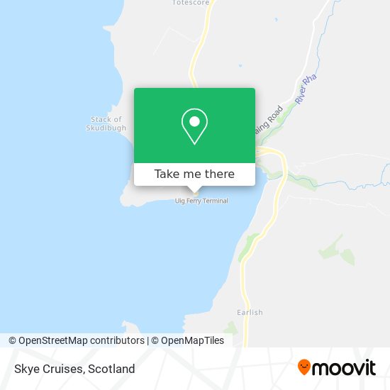 Skye Cruises map
