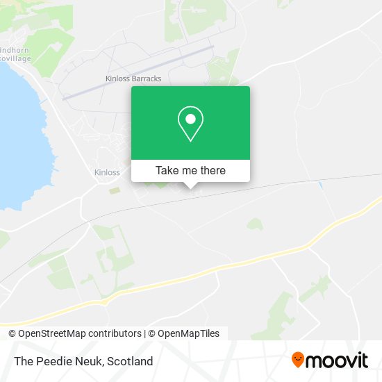 The Peedie Neuk map