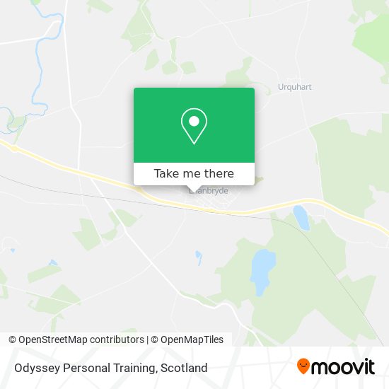 Odyssey Personal Training map