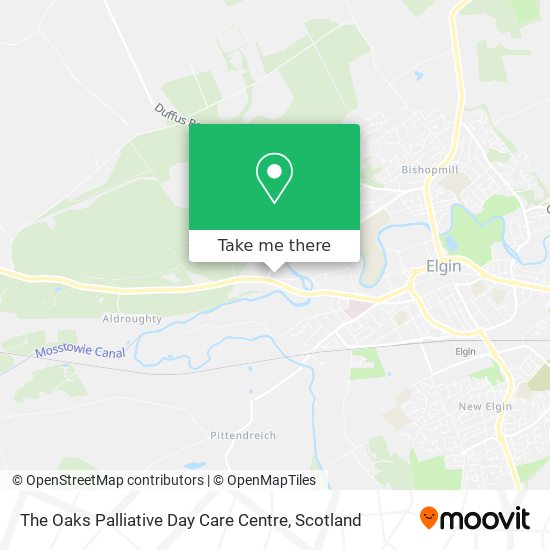The Oaks Palliative Day Care Centre map