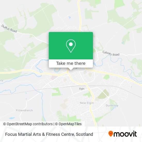 Focus Martial Arts & Fitness Centre map